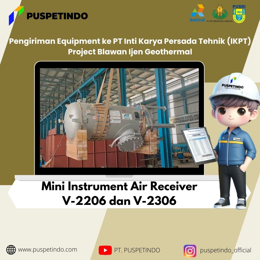 PENGIRIMAN EQUIPMENT ORDER BY PT INTI KARYA PERSADA TEHNIK